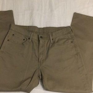 Barely Worn Levi Strauss Khaki Pants